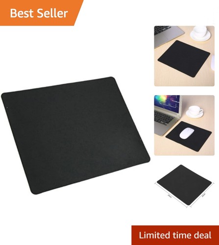 Compact black desk mat 20x24cm - mat,