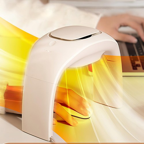 Heated mouse pad hand warmer - heated,