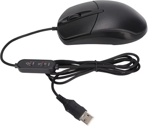 Heated wired optical mouse - mouse, 3