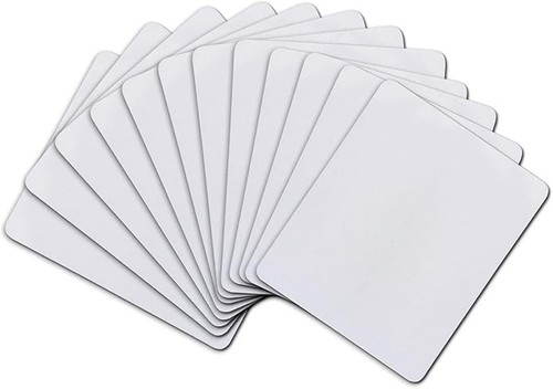 White mouse pad - white,