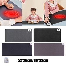 Black Warm Heating Desktop Mat