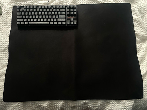 Leather extended desk pad - leather,